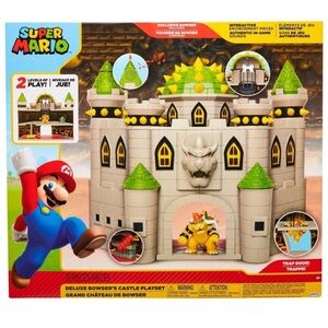 NIB Super Mario/ Nintendo Bowser Castle Playset 🏰